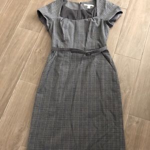 Banana Republic plaid dress
